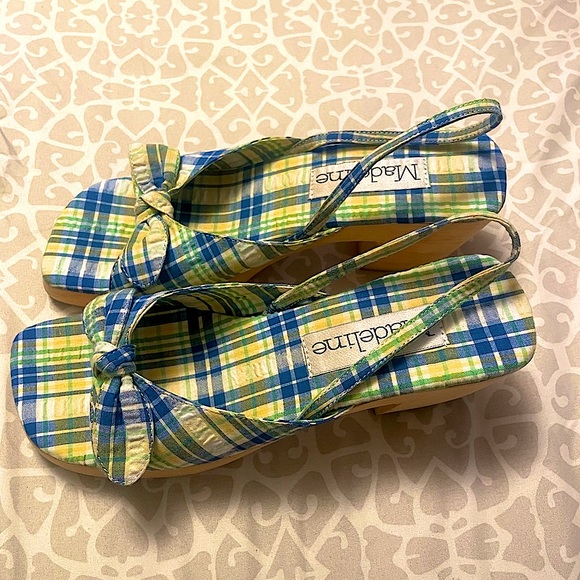 Madeline Heels/Sandals. Good Shape - Picture 5 of 5